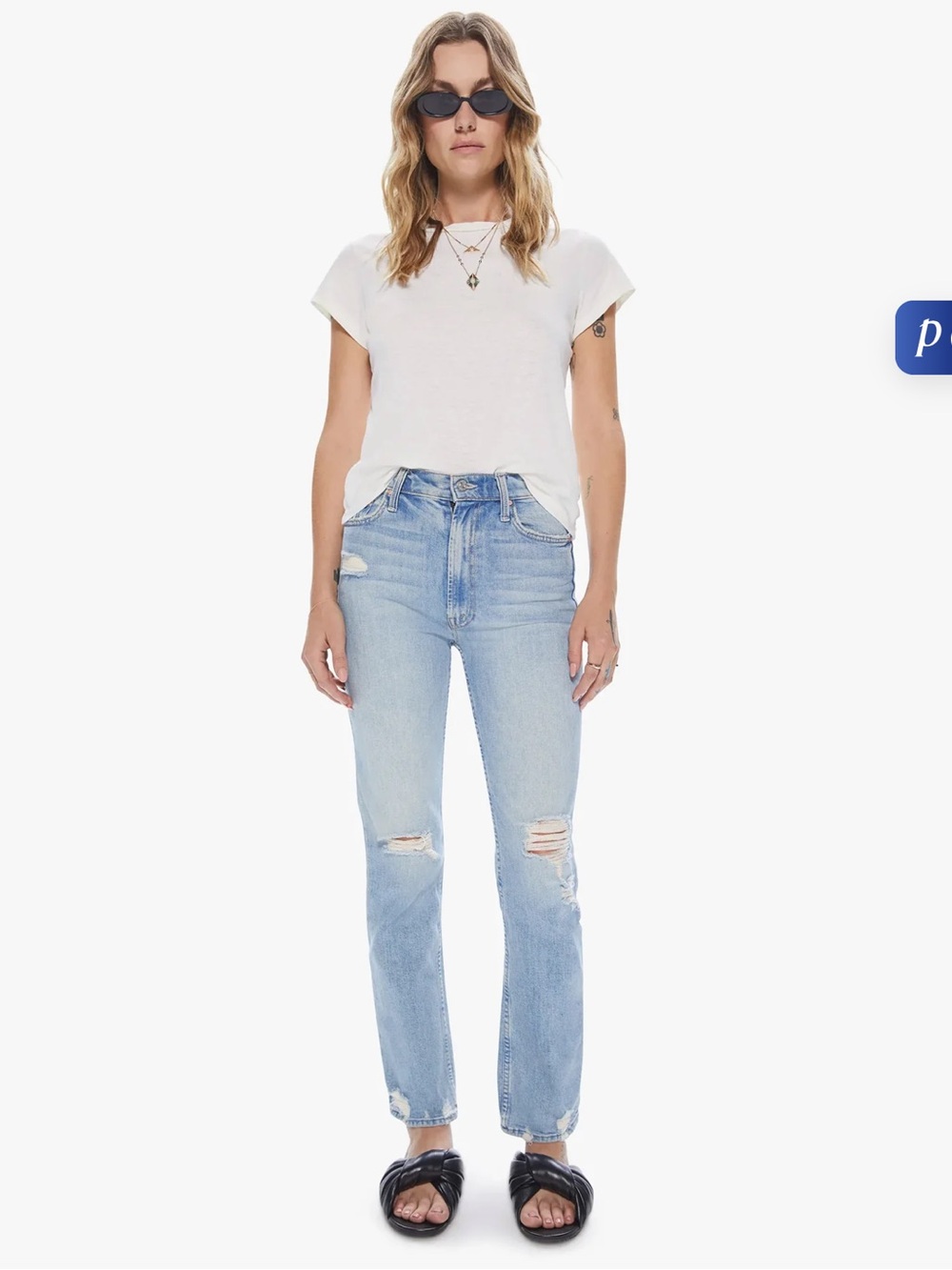 MOTHER - HIGH WAISTED RIDER SKIMP - THE CONFESSION size 24